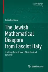 Book cover of The Jewish Mathematical Diaspora from Fascist Italy by Erika Luciano