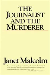 Book cover of The Journalist and the Murderer by Janet Malcolm