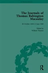 Book cover of The Journals of Thomas Babington Macaulay Vol 1 by William Thomas