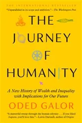 Book cover of The Journey of Humanity by Oded Galor