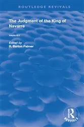 Book cover of The Judgment of the King of Navarre by Guillaume de Machaut