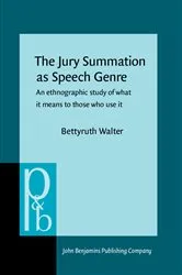 Book cover of The Jury Summation as Speech Genre by Unknown