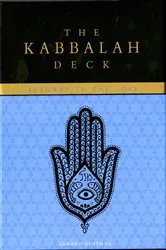 Book cover of The Kabbalah Deck by Edward Hoffman