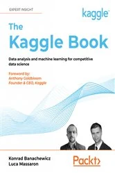 Book cover of The Kaggle Book by Konrad Banachewicz
