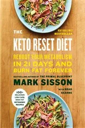 Book cover of The Keto Reset Diet by Mark Sisson