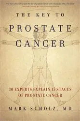 Book cover of The Key to Prostate Cancer by Mark Scholz