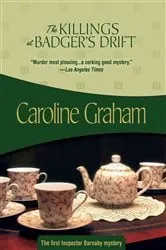 Book cover of The Killings at Badger's Drift by Caroline Graham