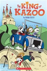 Book cover of The King of Kazoo: A Graphic Novel by Norm Feuti