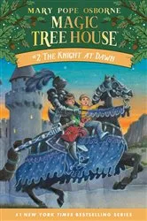 Book cover of The Knight at Dawn by Mary Pope Osborne