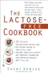 Book cover of The Lactose-Free Cookbook by Sheri Updike