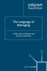Book cover of The Language of Belonging by Unknown