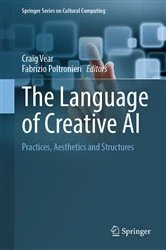 Book cover of The Language of Creative AI by Craig Vear