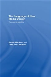 Book cover of The Language of New Media Design by Radan Martinec