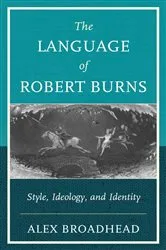 Book cover of The Language of Robert Burns by Alex Broadhead