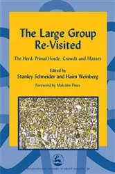 Book cover of The Large Group Re-Visited by Earl Hopper