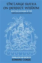 Book cover of The Large Sutra on Perfect Wisdom by Edward Conze