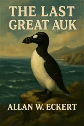Book cover of The Last Great Auk: A Novel by Allan W. Eckert