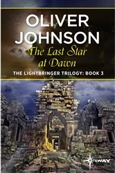 Book cover of The Last Star at Dawn by Oliver Johnson