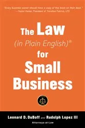 Book cover of The Law (in Plain English) for Small Business (Sixth Edition) (6th ed.) by Leonard D. DuBoff
