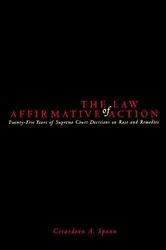 Book cover of The Law of Affirmative Action by Unknown