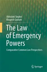 Book cover of The Law of Emergency Powers by Abhishek Singhvi