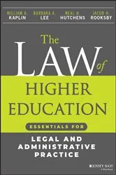 Book cover of The Law of Higher Education by Unknown