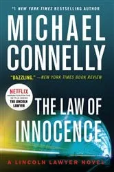 Book cover of The Law of Innocence by Michael Connelly