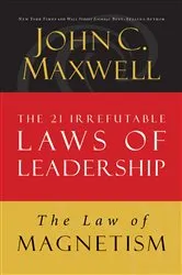 Book cover of The Law of Magnetism by John C. Maxwell