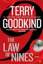 Book cover of The Law of Nines by Terry Goodkind
