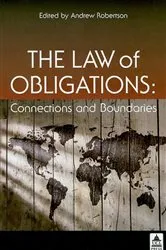 Book cover of The Law of Obligations by Andrew Robertson