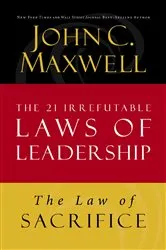 Book cover of The Law of Sacrifice by John C. Maxwell