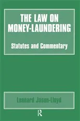 Book cover of The Law on Money Laundering by Leonard Jason-Lloyd