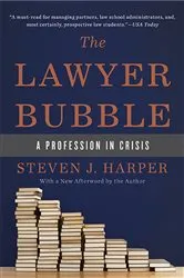 Book cover of The Lawyer Bubble by Steven J Harper