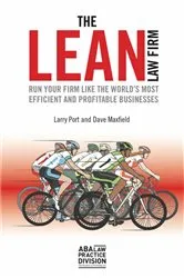 Book cover of The Lean Law Firm by Larry Port