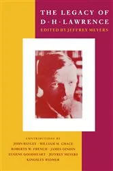 Book cover of The Legacy of D. H. Lawrence by Jeffrey Meyers
