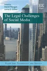 Book cover of The Legal Challenges of Social Media by David Mangan