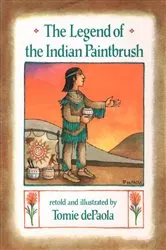 Book cover of The Legend of the Indian Paintbrush by Tomie dePaola