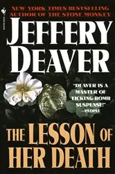 Book cover of The Lesson of Her Death by Jeffery Deaver