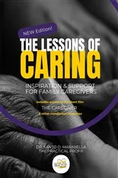 Book cover of The Lessons of Caring by Santo D Marabella