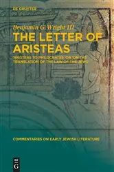 Book cover of The Letter of Aristeas by Benjamin G. Wright