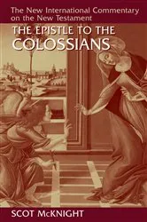 Book cover of The Letter to the Colossians by Scot McKnight