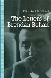 Book cover of The Letters of Brendan Behan by Brendan Behan