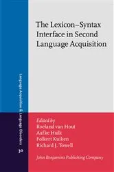 Book cover of The Lexicon–Syntax Interface in Second Language Acquisition by Unknown