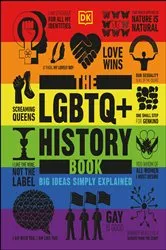 Book cover of The LGBTQ + History Book by DK