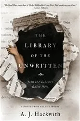 Book cover of The Library of the Unwritten by N/A