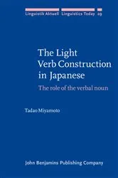 Book cover of The Light Verb Construction in Japanese by Tadao Miyamoto