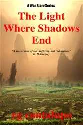 Book cover of The Light Where Shadows End by rg Cantalupo