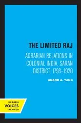 Book cover of The Limited Raj by Anand A. Yang