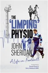 Book cover of The Limping Physio by John Sheridan