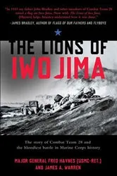 Book cover of The Lions of Iwo Jima by Fred Haynes